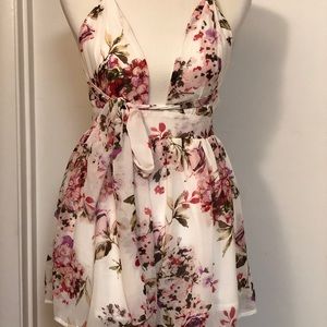 Multi-way floral romper